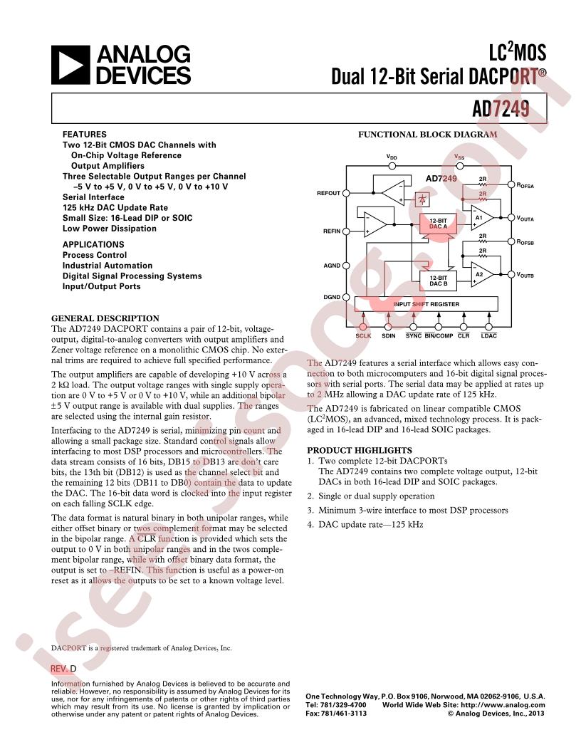 AD7249ANZ