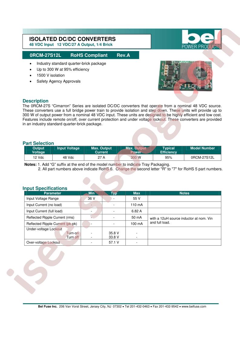 0RCM-27S12L