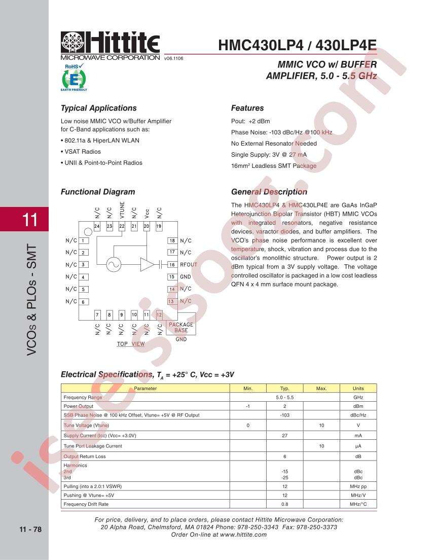 HMC430LP4E