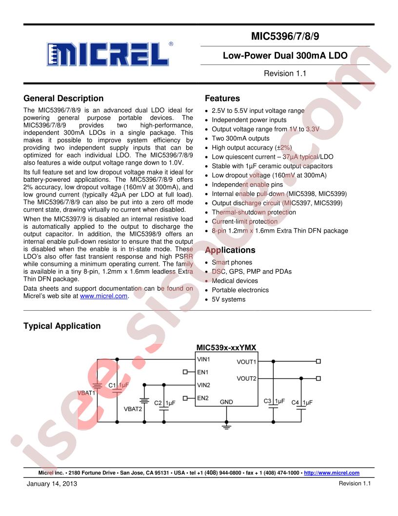 MIC5396-GMYMX