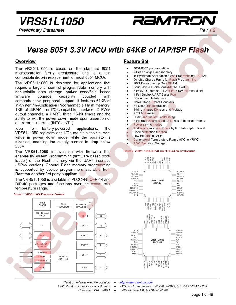 VRS51L1050-25-L-ISPV3