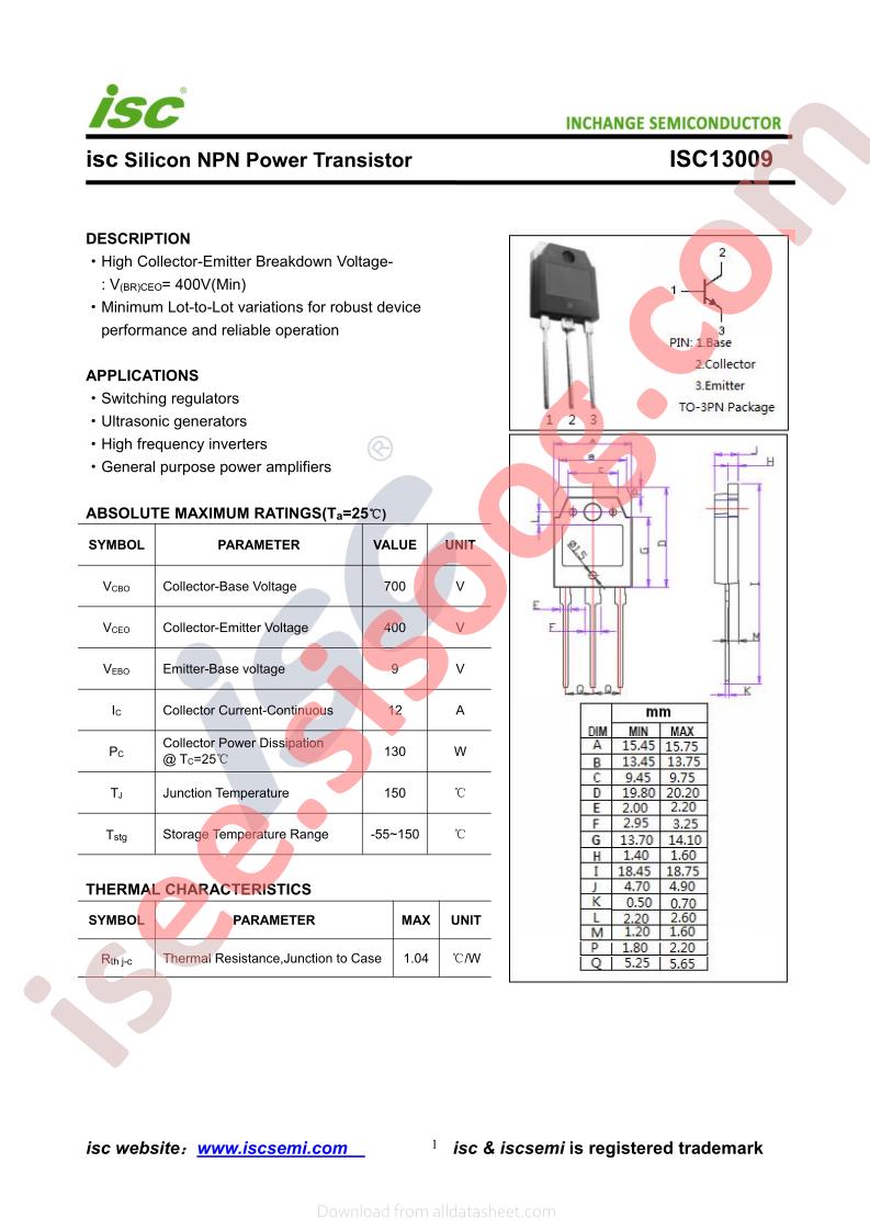ISC13009
