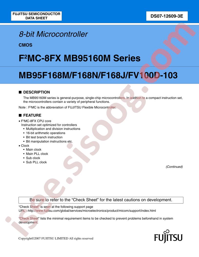 MB95F168N