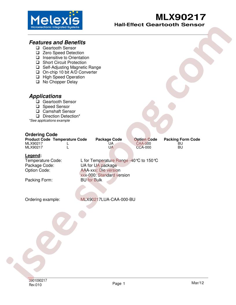 MLX90217LUACCA-000BU