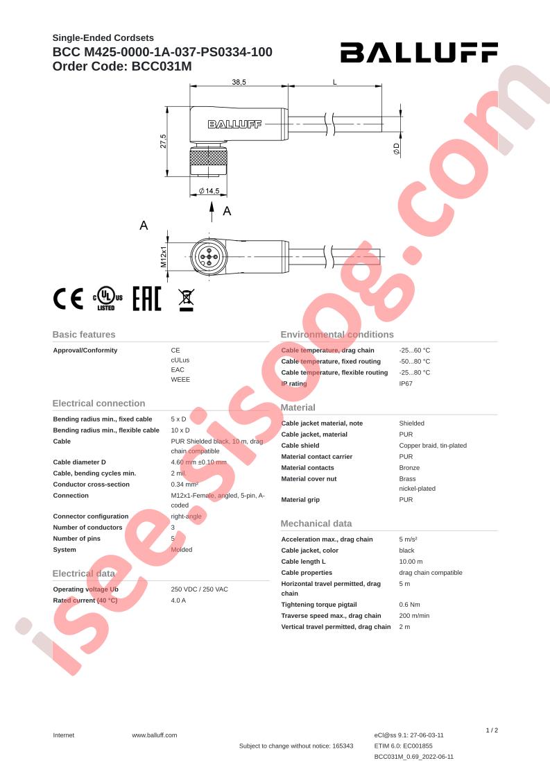 BCC031M