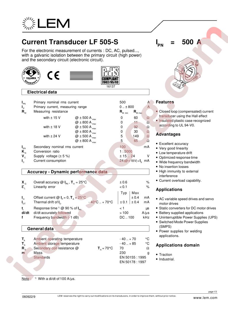 LF505-S