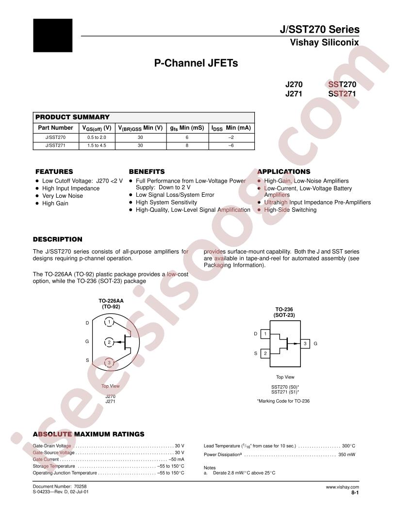 SST270-T1-E3