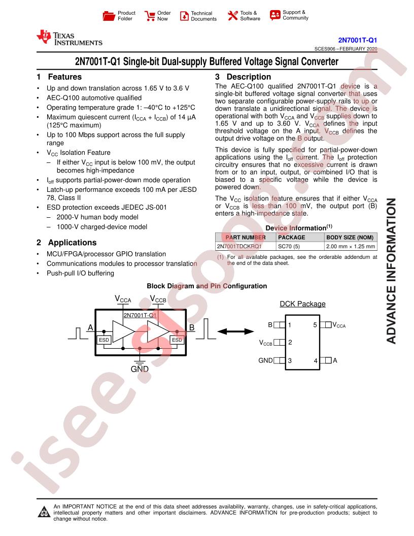 2N7001T-Q1