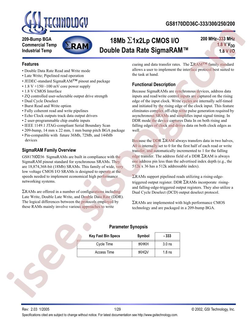 GS8170DD36C