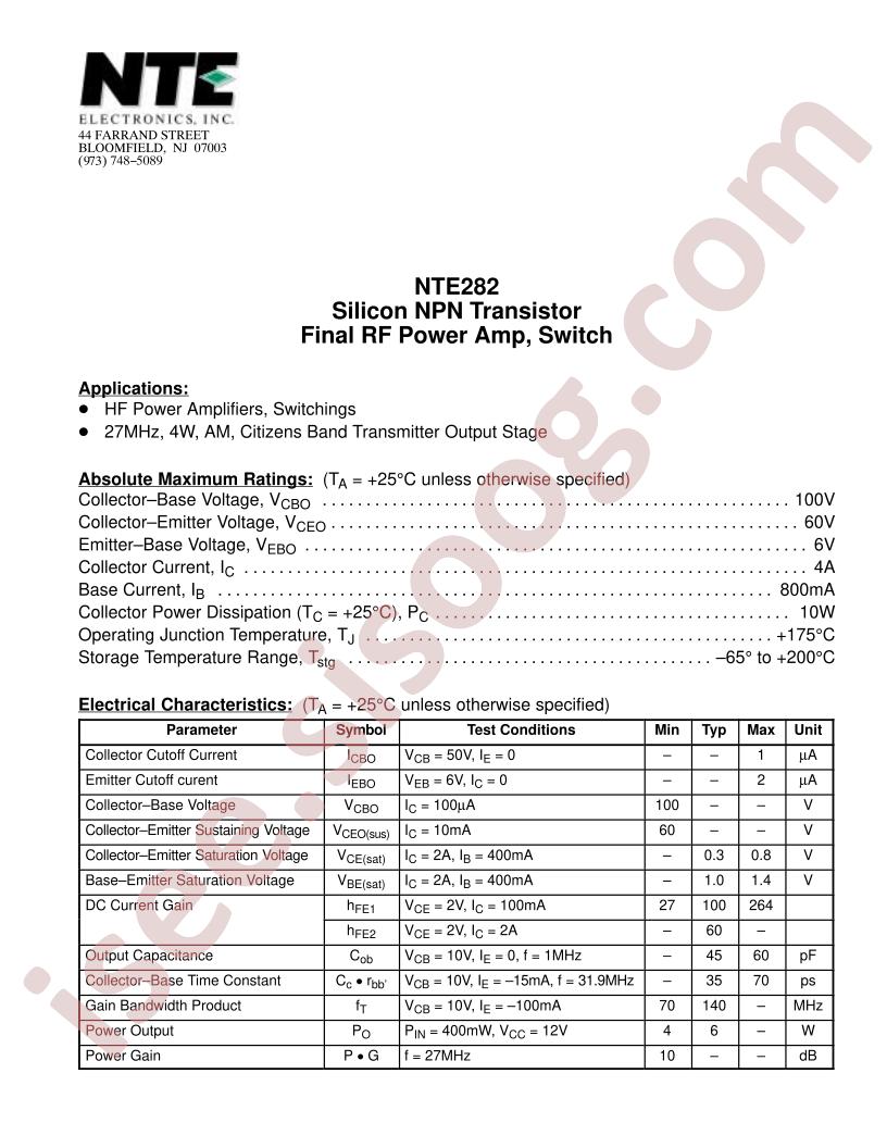 NTE282