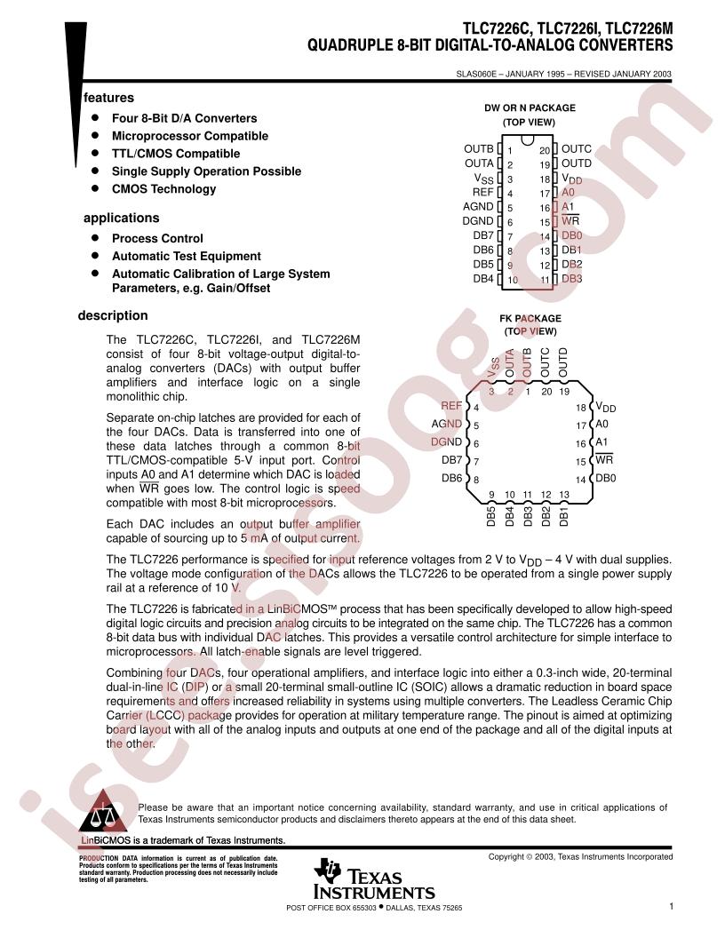 TLC7226C