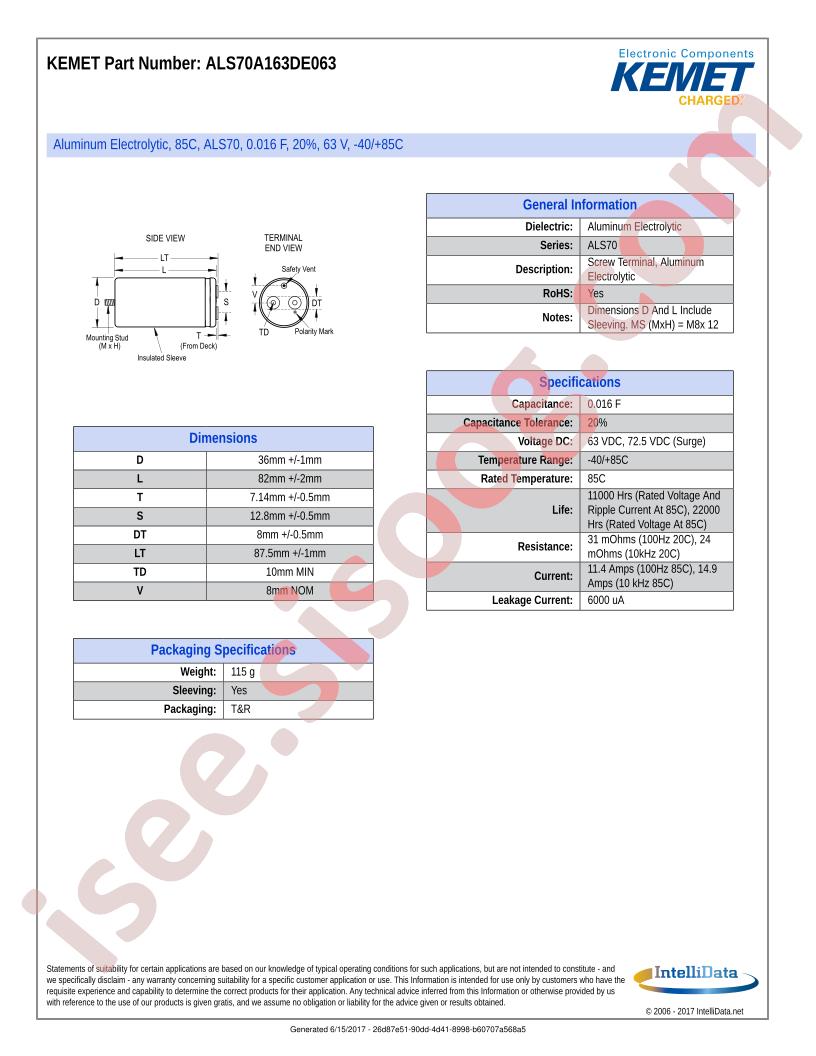 ALS70A163DE063