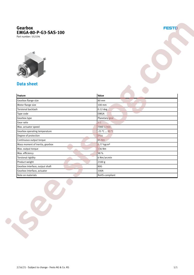 EMGA-80-P-G3-SAS-100