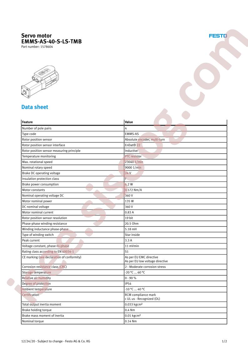 EMMS-AS-40-S-LS-TMB