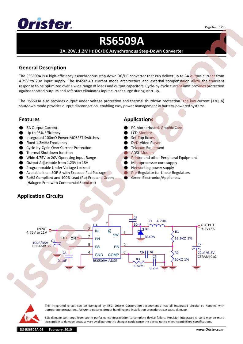 RS6509A-50SEG