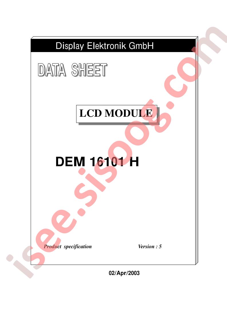 DEM16101H