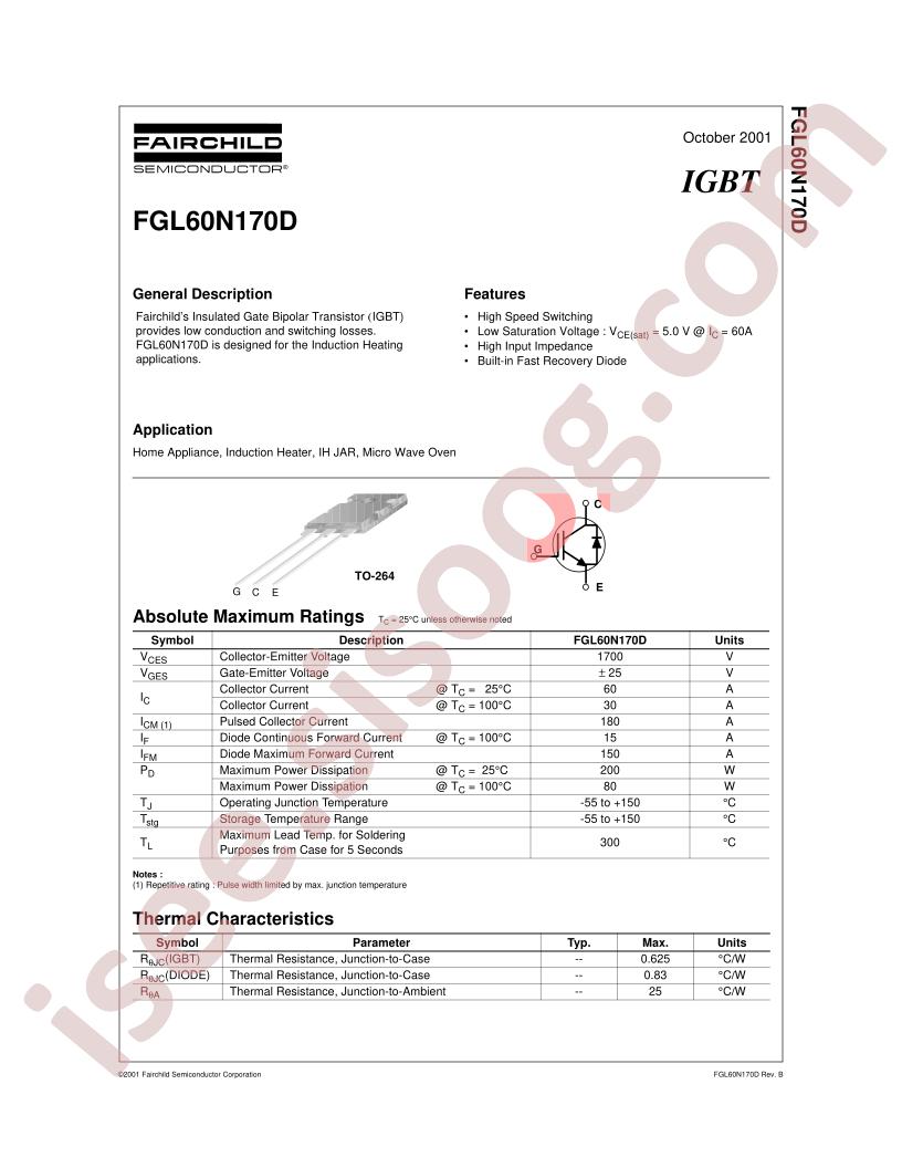 FGL60N170D