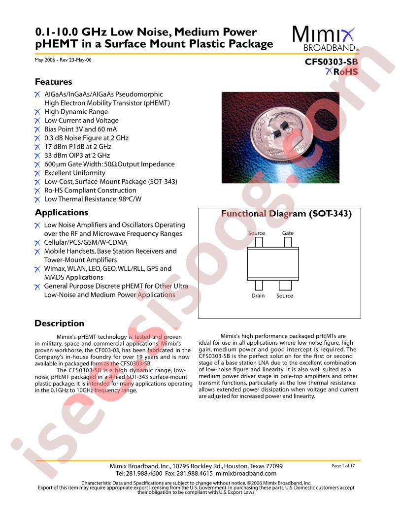 CFS0303-SB