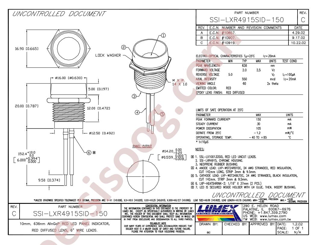 SSI-LXR4915SID-150