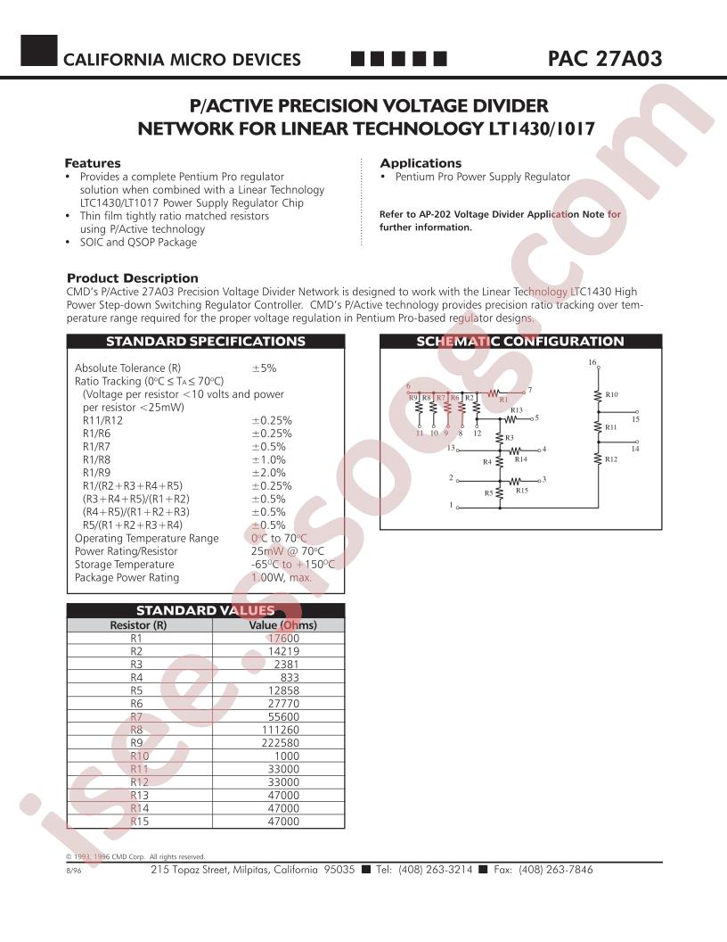 PAC27A03SR