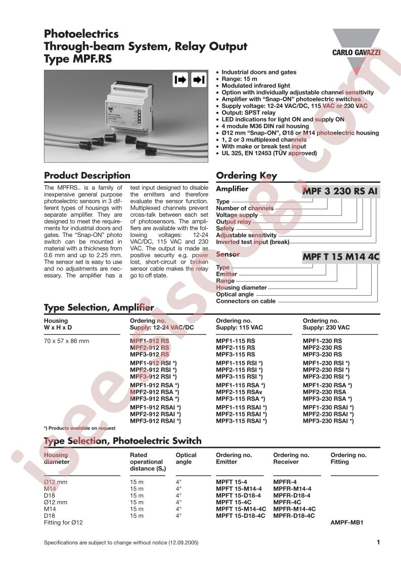 MPF2-115RS