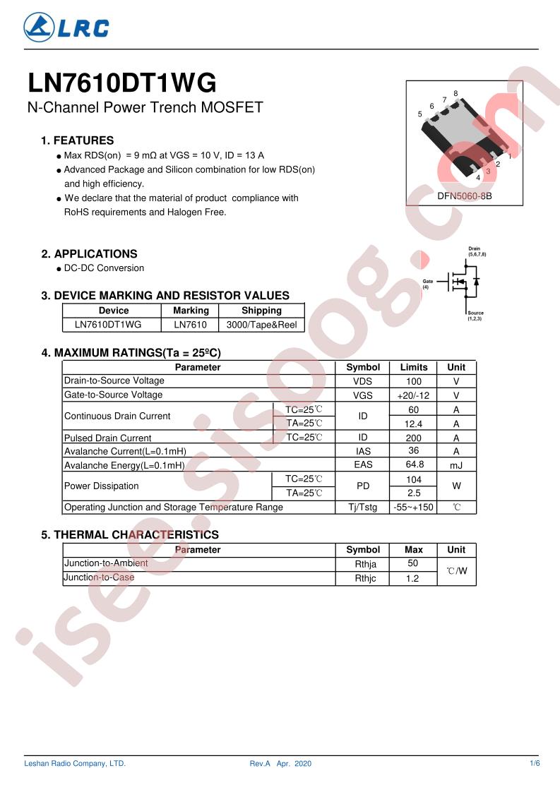 LN7610DT1WG