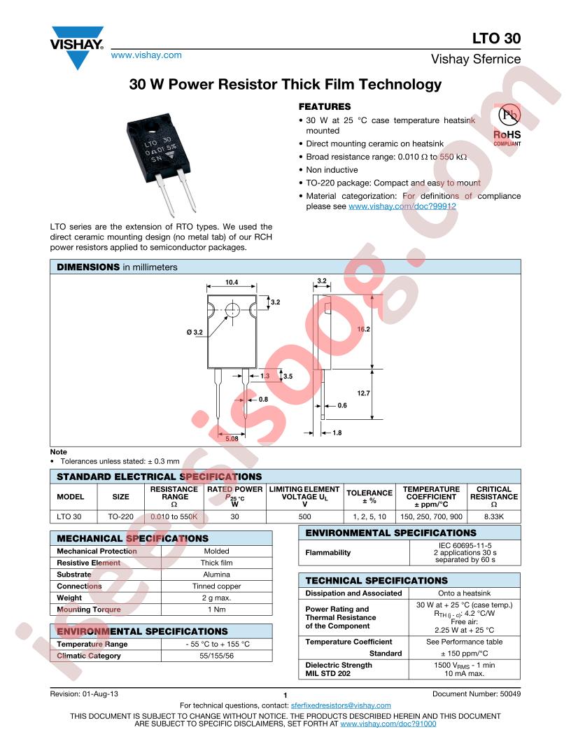 LTO030F47R00JTE3