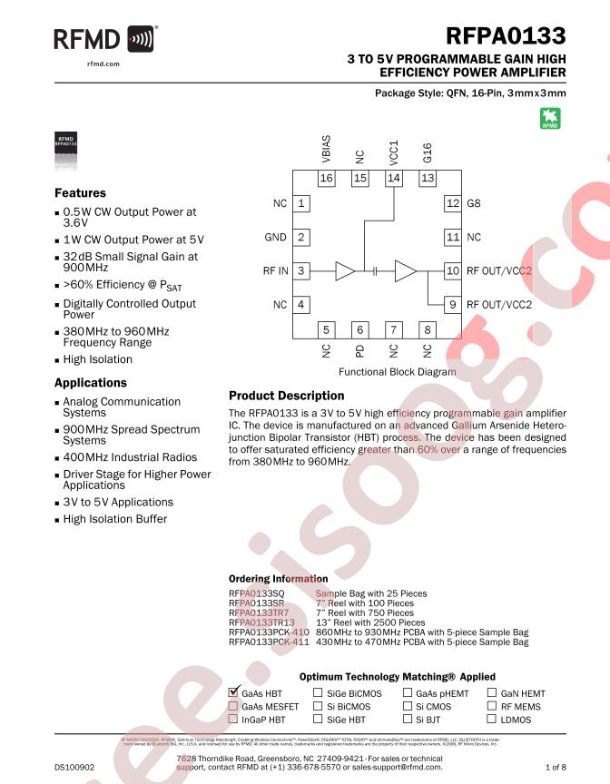 RFPA0133PCK-411