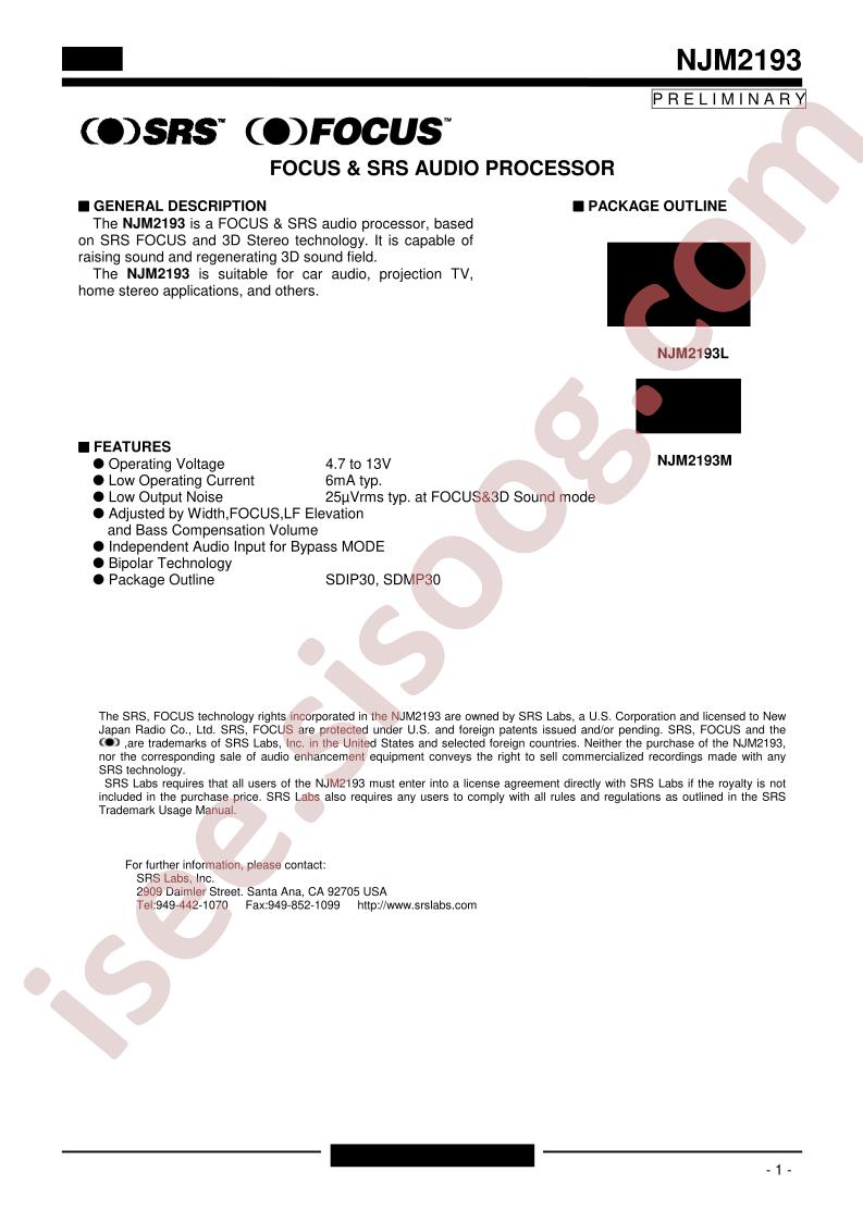 NJM2193