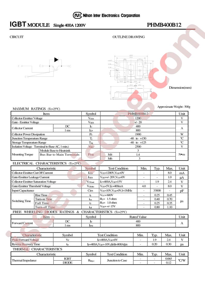 PHMB400B12