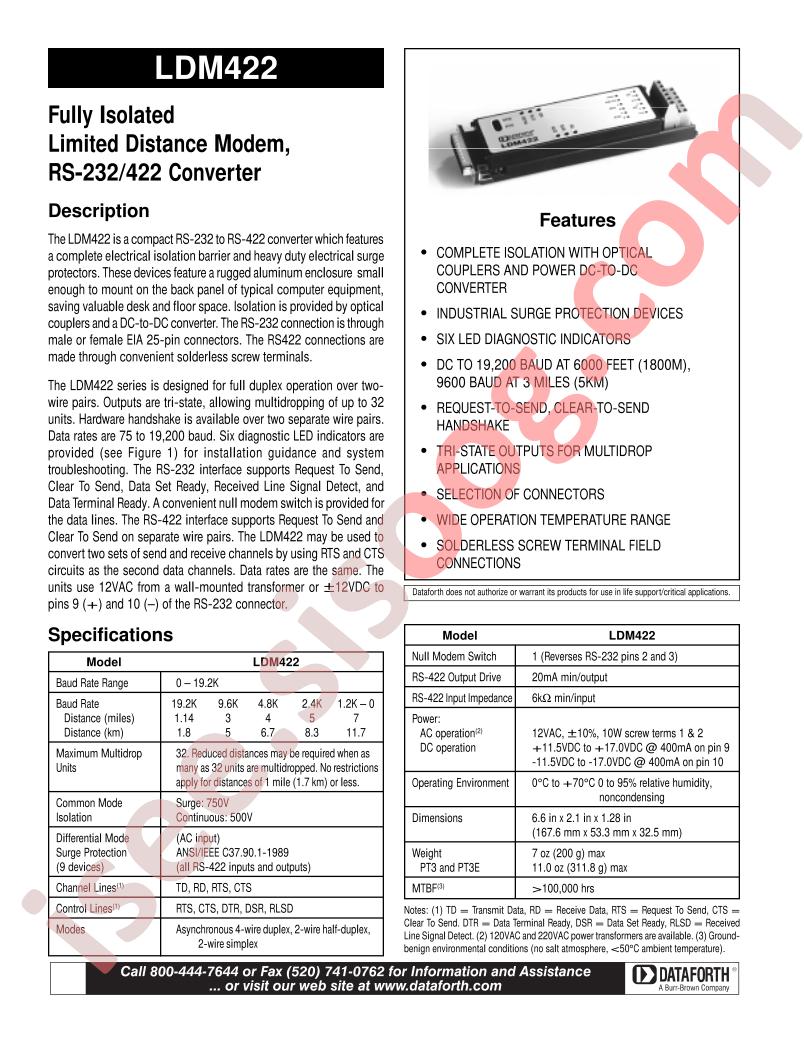 LDM422-P