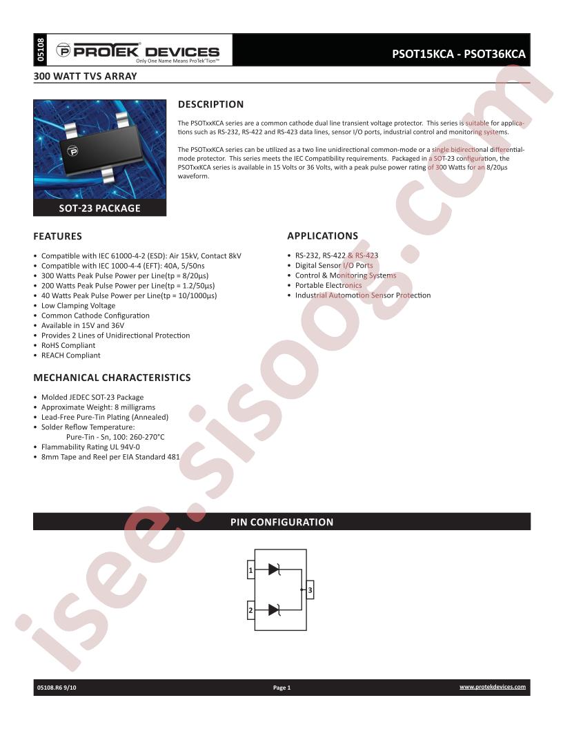 PSOT15KCA