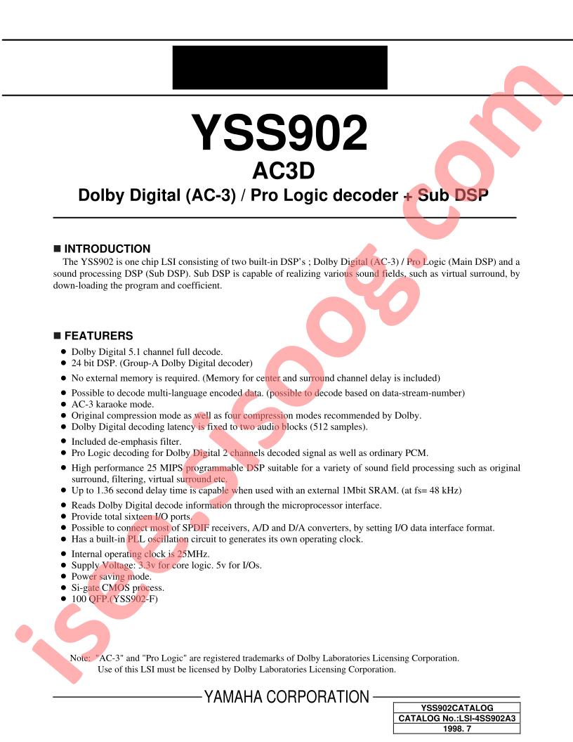 YSS902