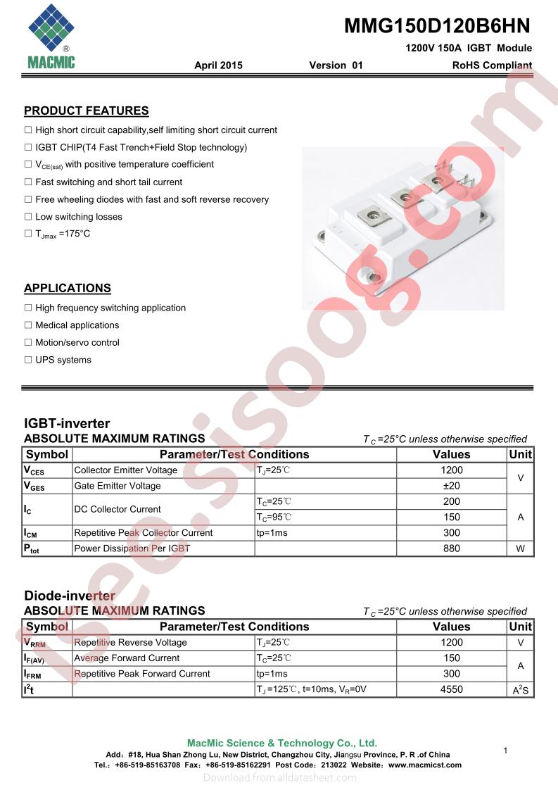 MMG150D120B6HN