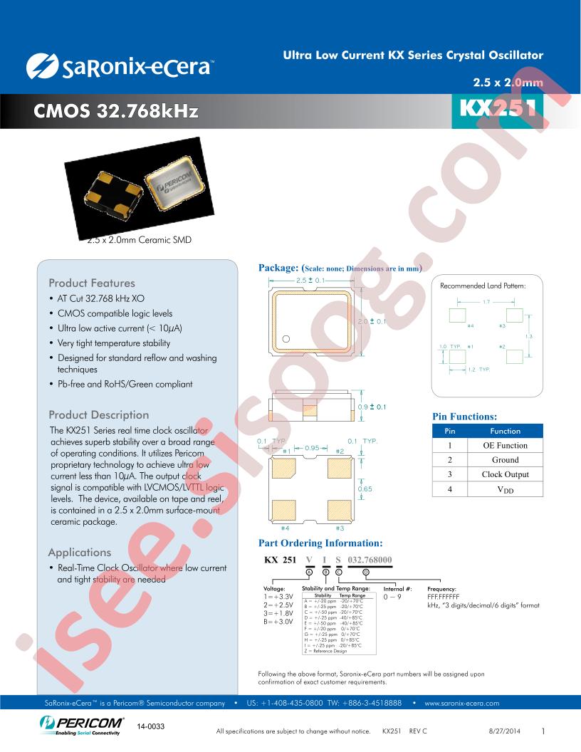 KX2511E6032.768000