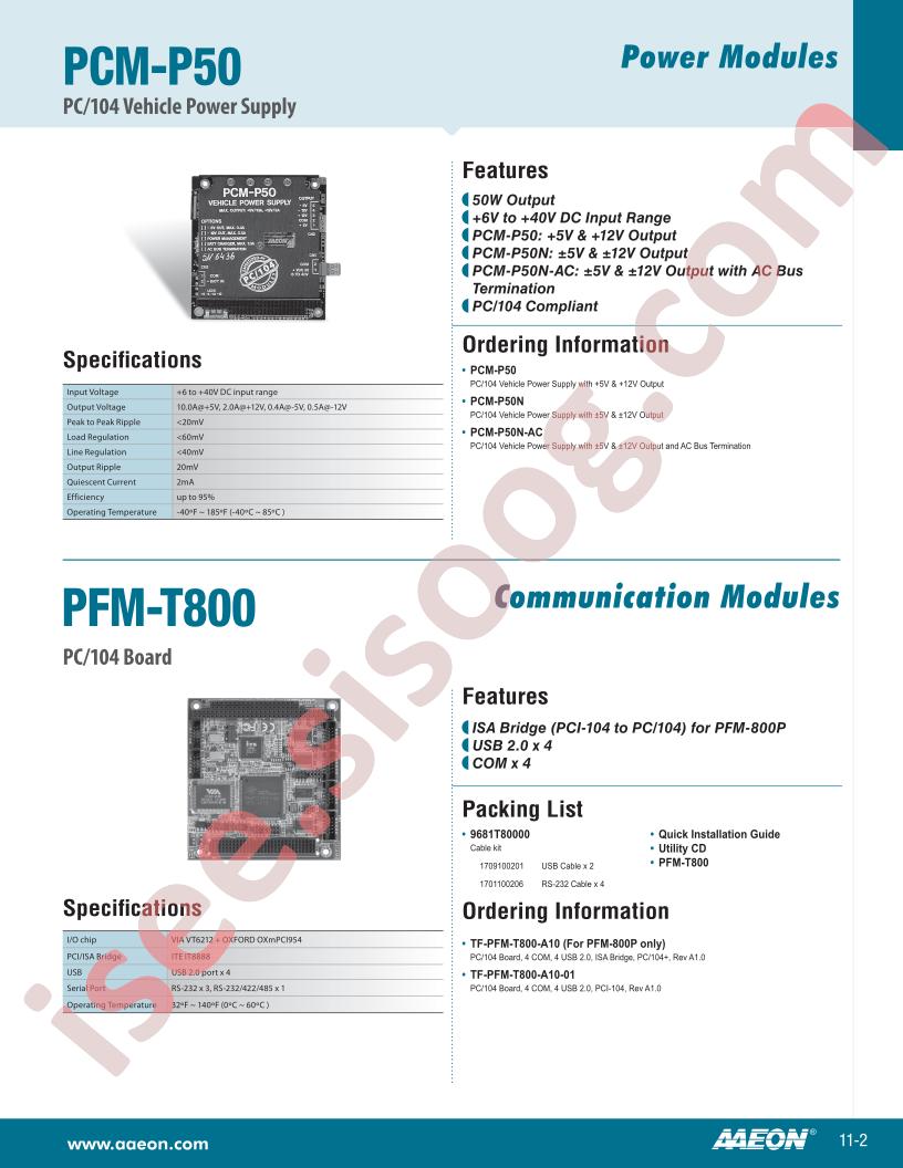 PFM-T800