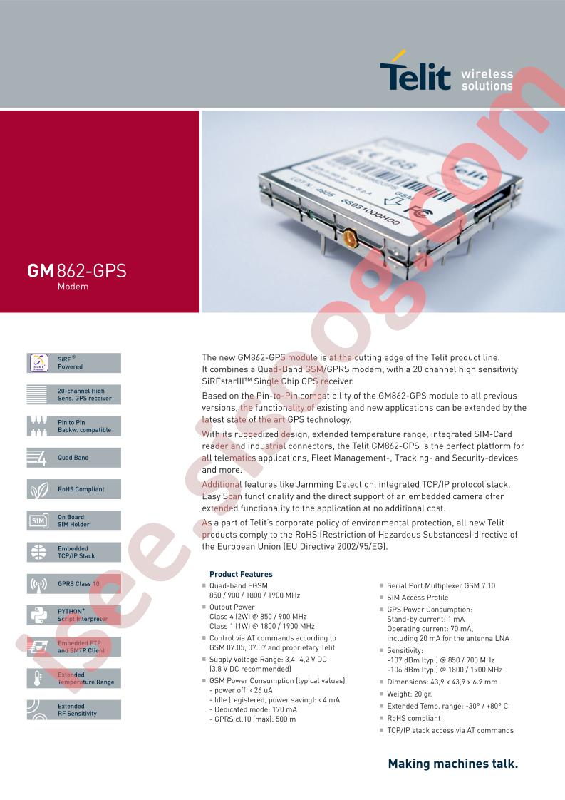 GM862-GPS3990250657