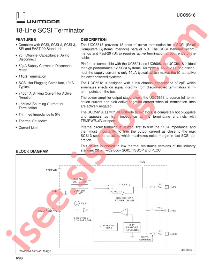 UCC5618QP