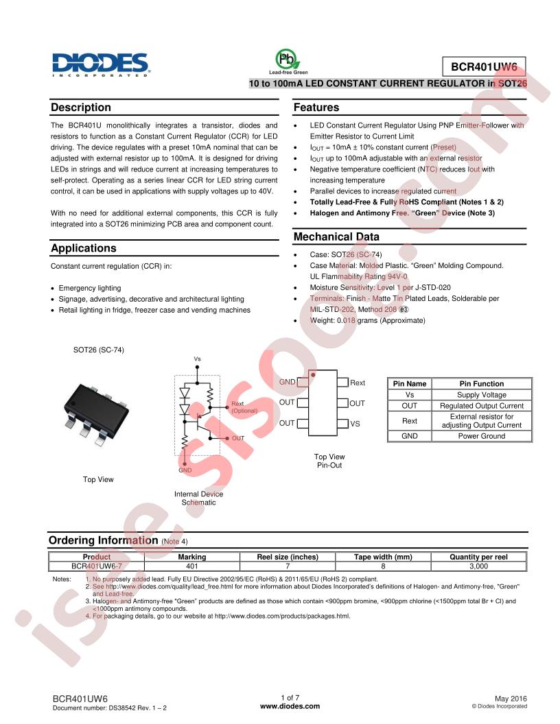 BCR401UW6