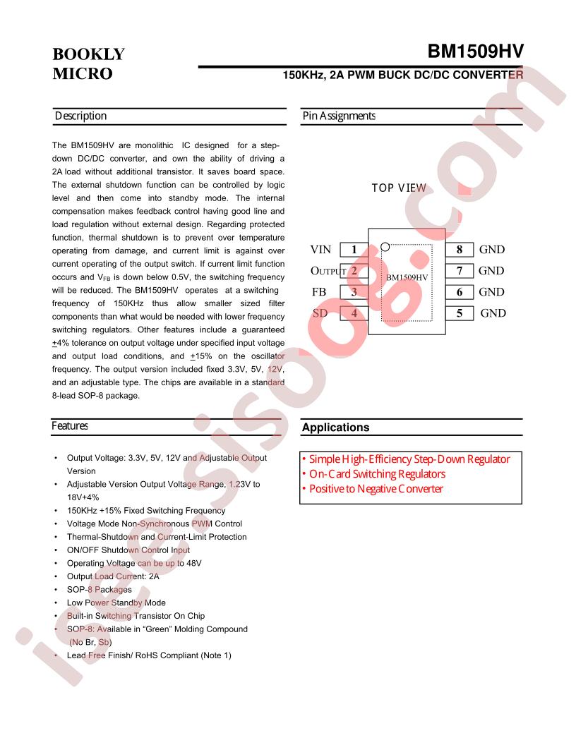 BM1509HV-3.3V