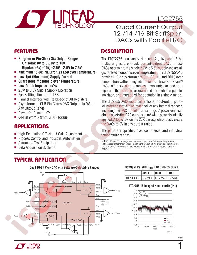 LTC2755ACUP-16-TRPBF