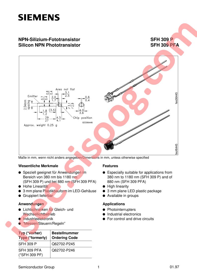 SFH309P