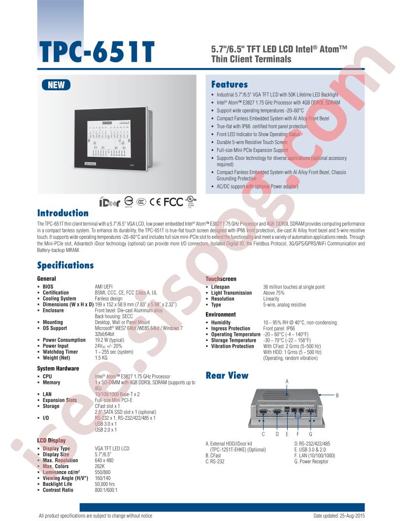 TPC-651T-E3AE