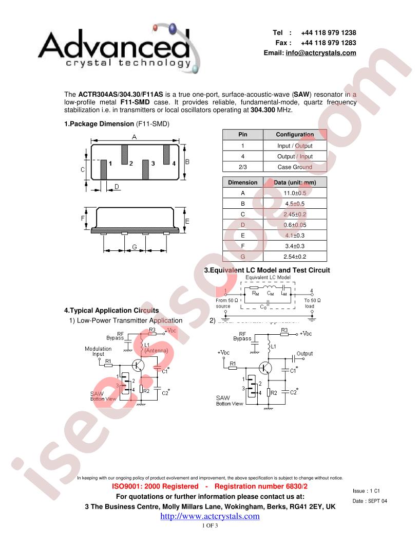 ACTR304AS
