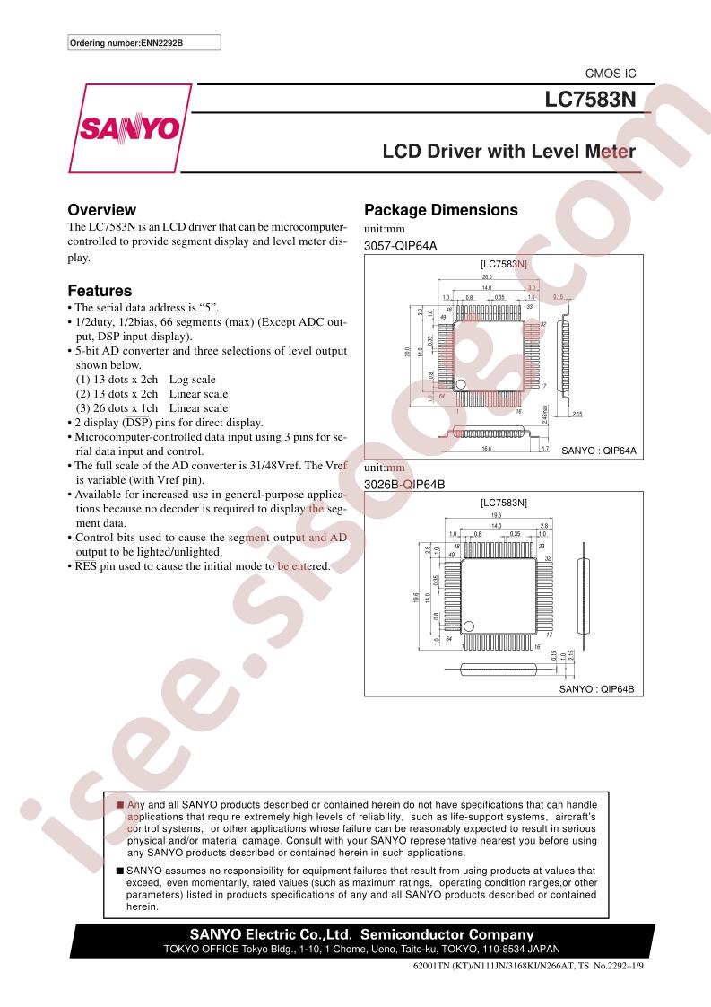 LC7583N