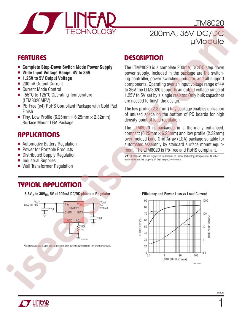 LTM8020V