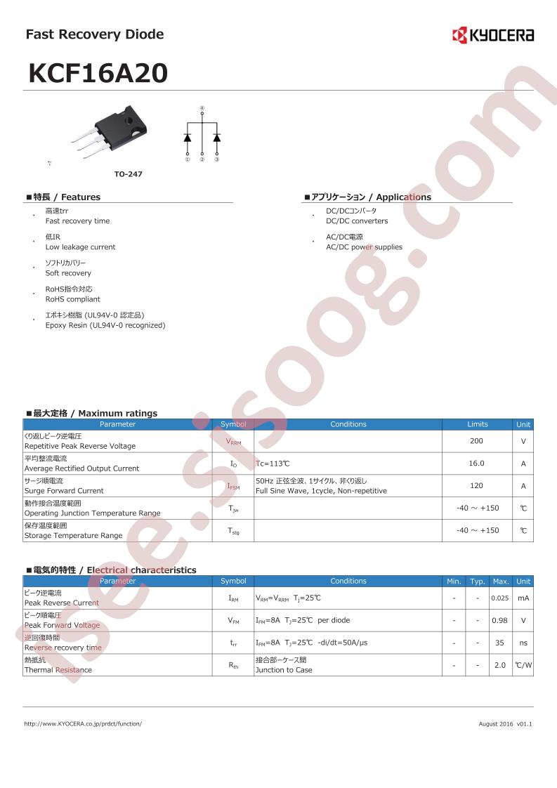 KCF16A20