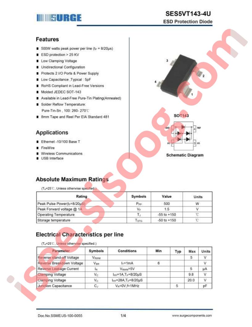 SES5VT143-4U