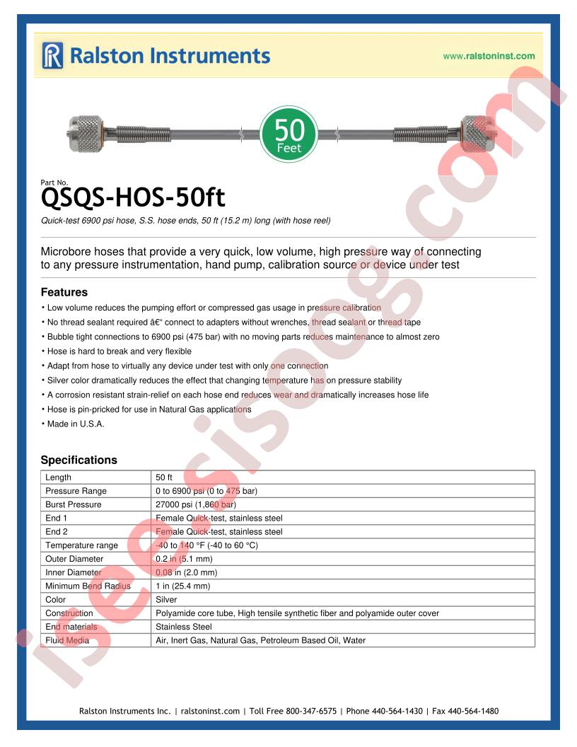 QSQS-HOS-50FT