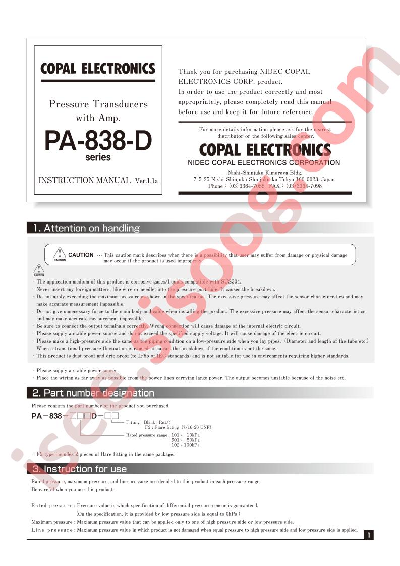 PA-838-D